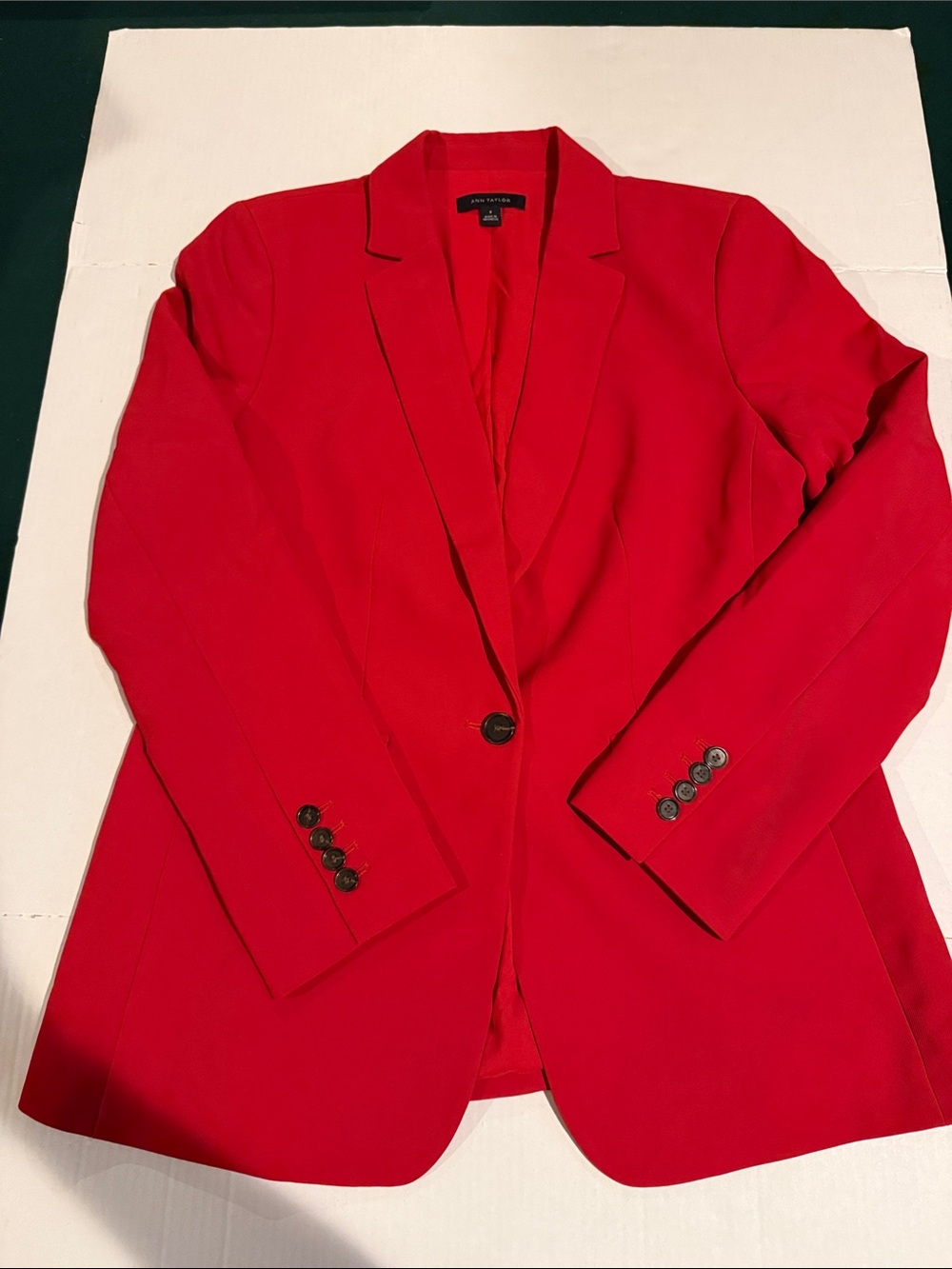 Ann Taylor Red Suit